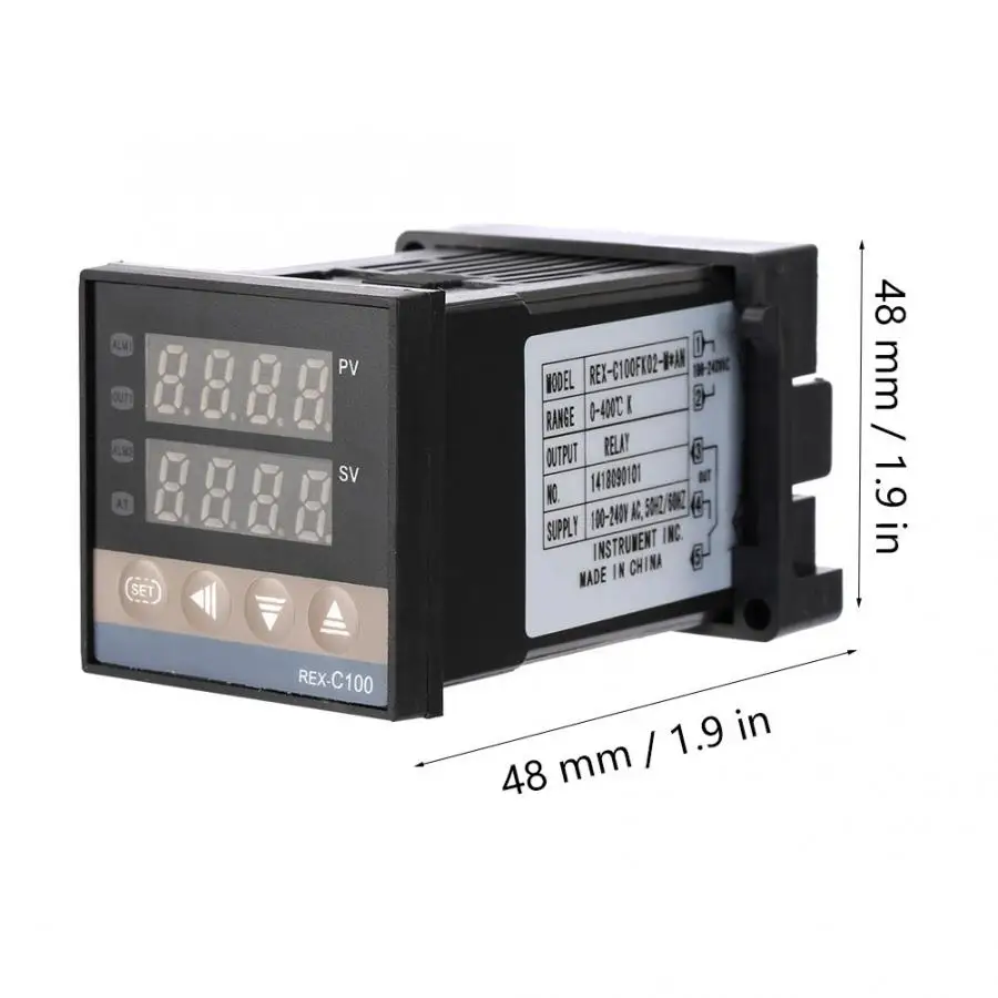 

PID Digital Temperature Controller Relay Output REX-C100FK02-M*AN.