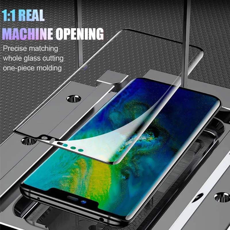 5D закругленные края полное покрытие для huawei mate 10 Lite Закаленное стекло протектор экрана