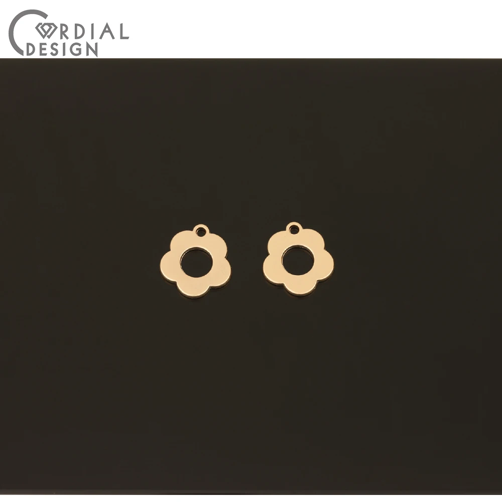 

Cordial Design 100Pcs 13*14MM Jewelry Accessories/Pendant For Earrings/DIY Charms/Hand Made/Jewelry Findings & Components