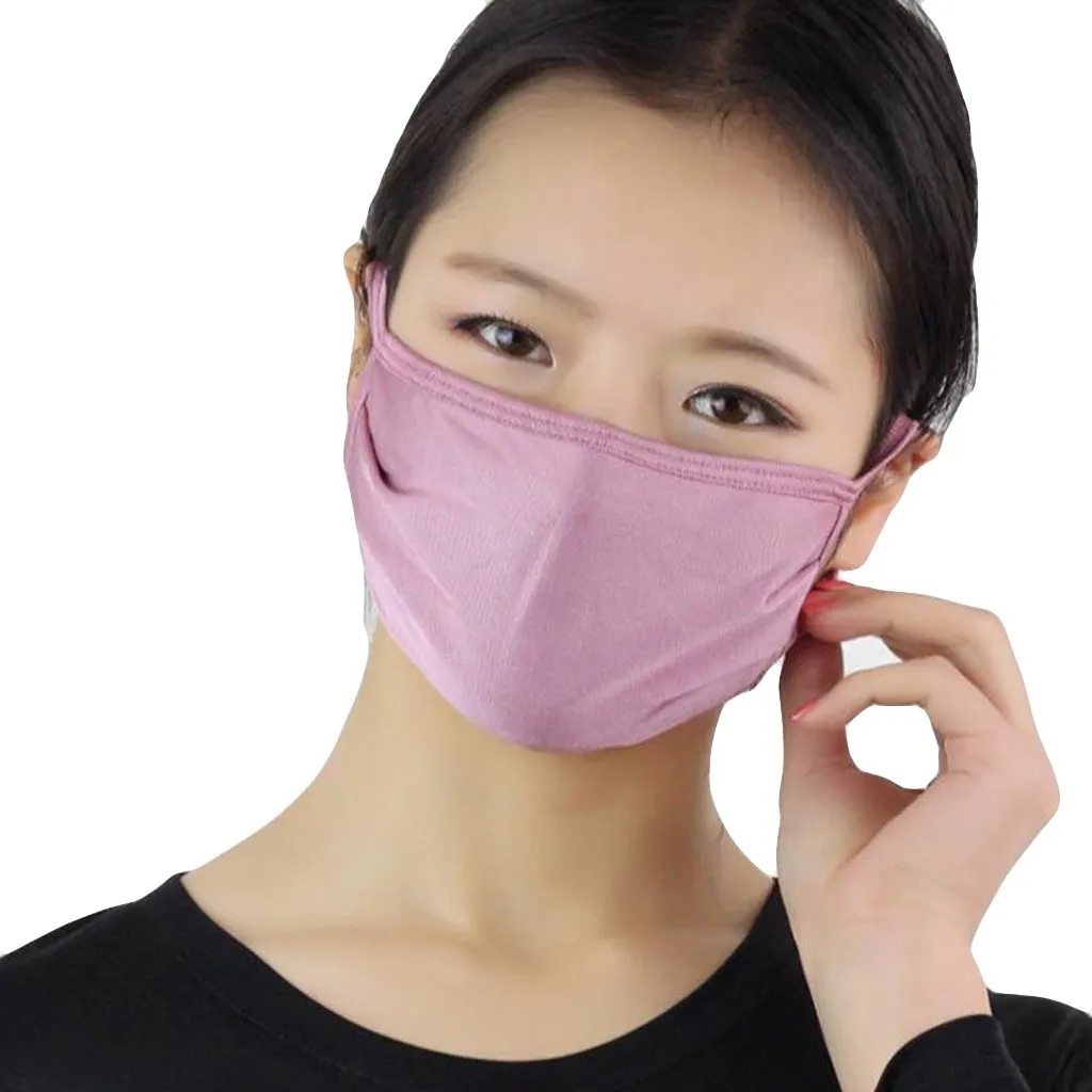 Повязка на голову 1 шт. маска lavable Женская шелковая многоразовая фильтр PM2.5 для