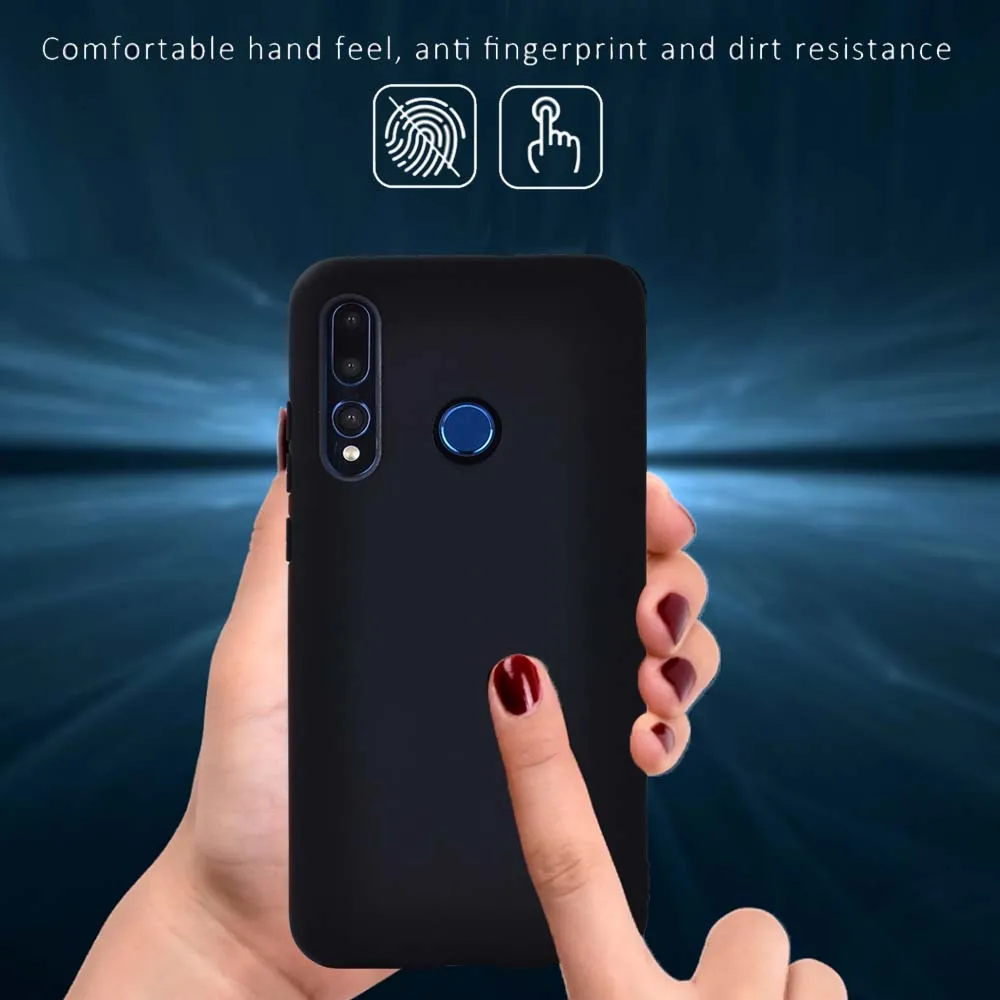 

Anti-drop Phone Case for Huawei Honor 10 Lite/Honor 20 Lite Bear Initial Name Pattern Soft TPU Silicone Luxury Back Cover