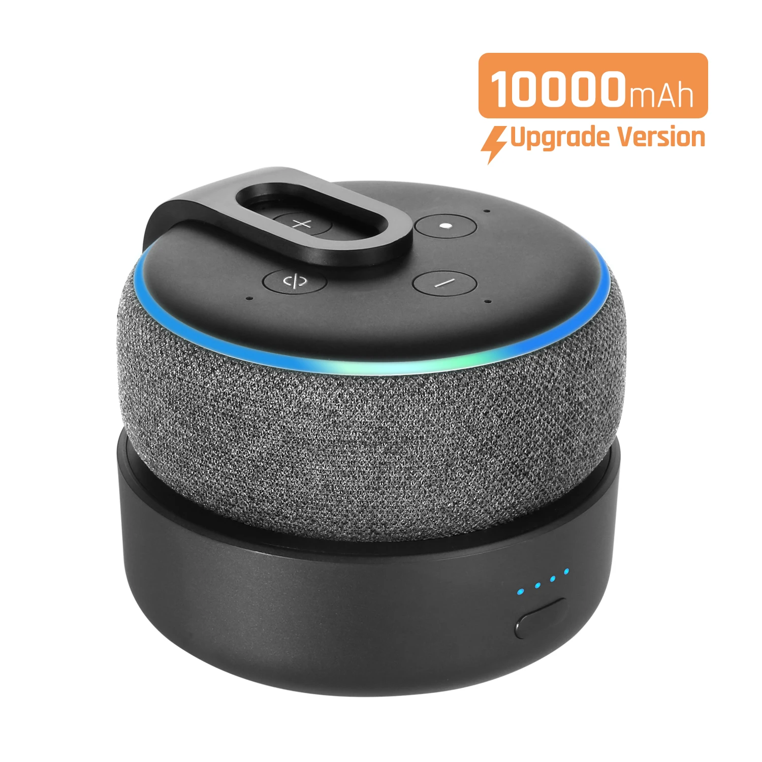 GGMM портативная Батарейная база для Amazon Alexa Echo Dot 3 го поколения перезаряжаемая док
