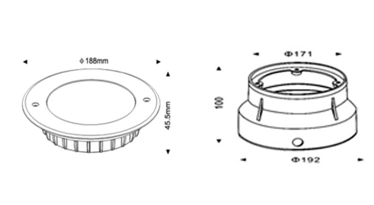 

12x1W Submersible Water Pump Fountain Pool Lamp Fountain Pool Lights LED Pool Lights Party Pond Fish Festival