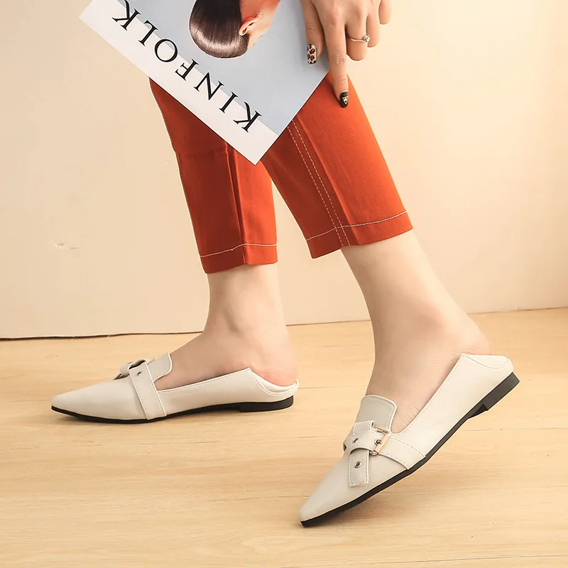 Туфли женские на плоской подошве лоферы криперы удобная обувь без застежки