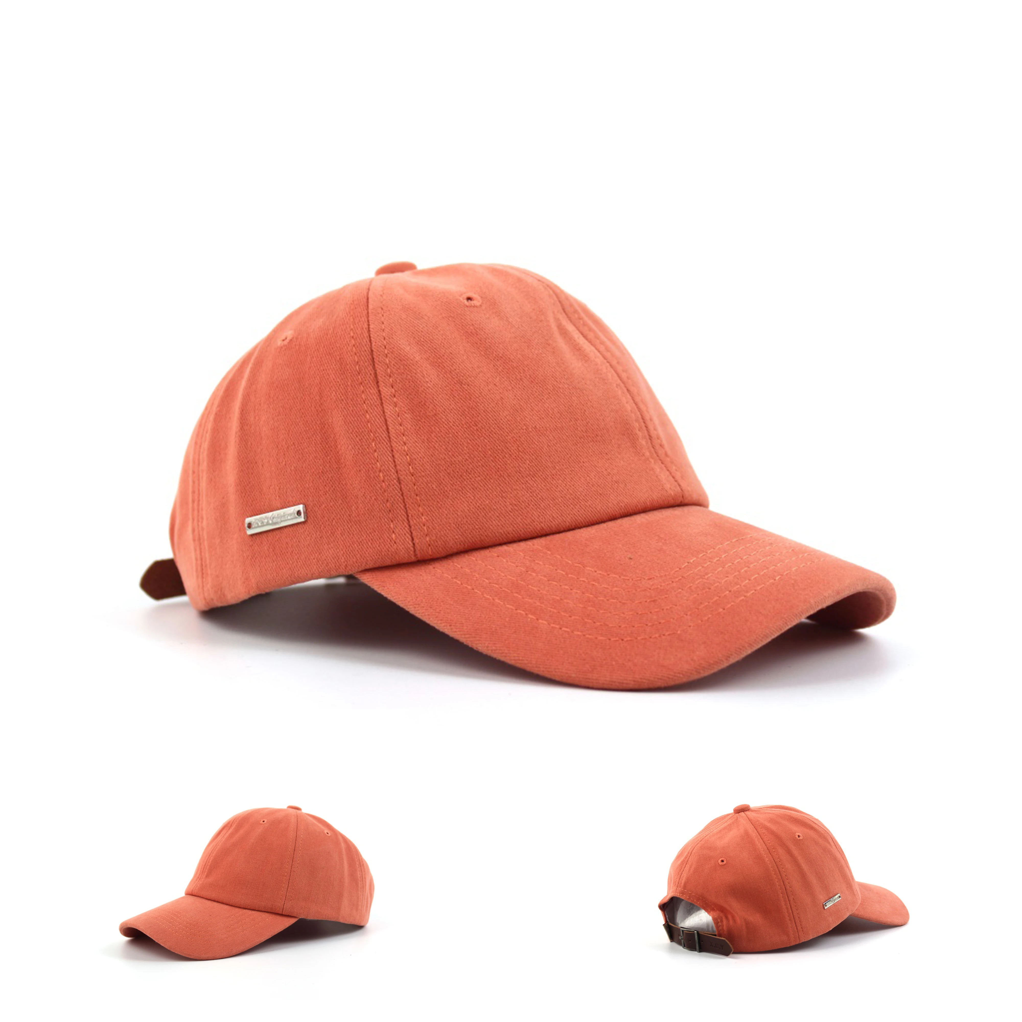 Бейсболка для мужчин и женщин однотонная хлопковая кепка папы регулируемый