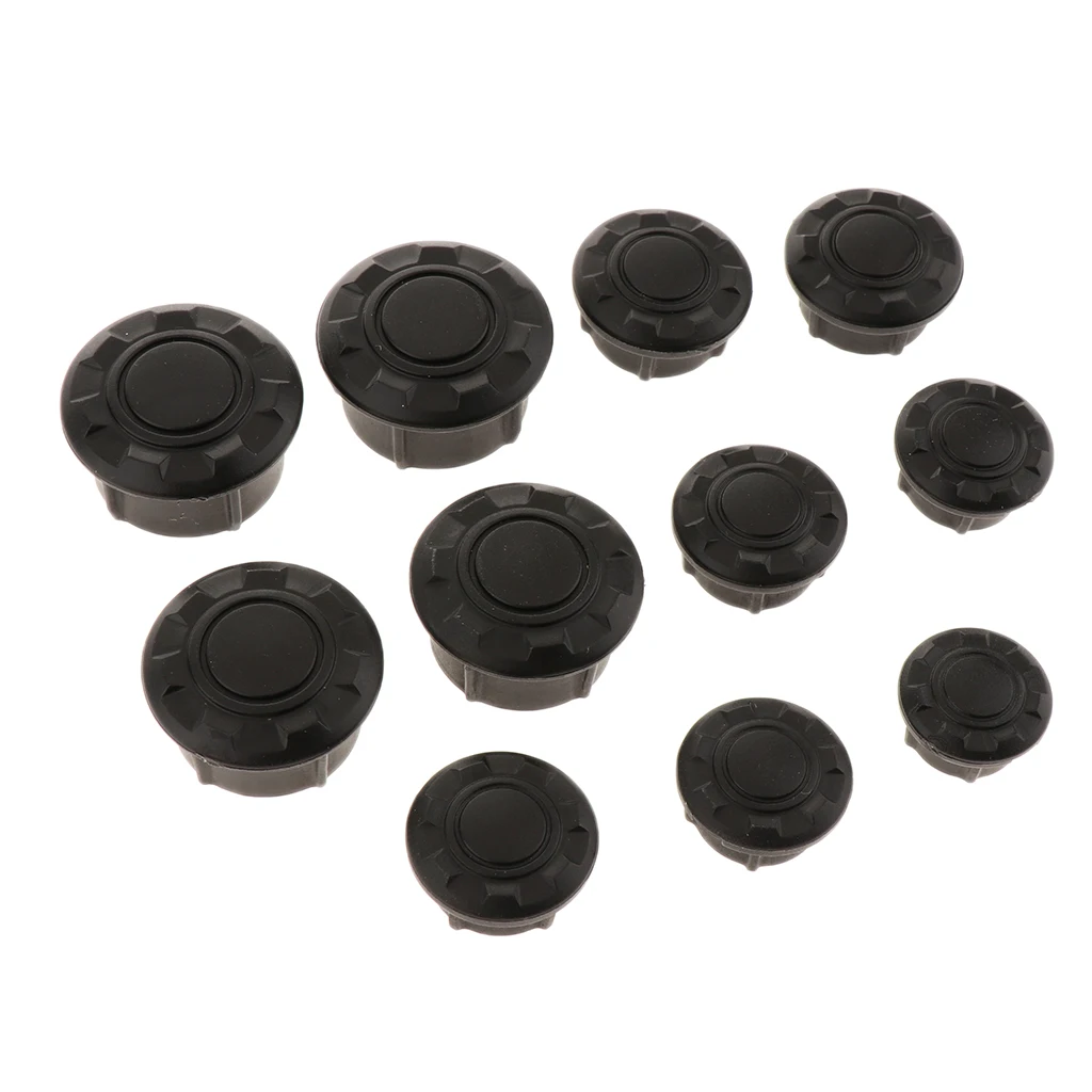 Пластиковые Мотоциклетные аксессуары обтекатель рамы отверстия крышки пробки