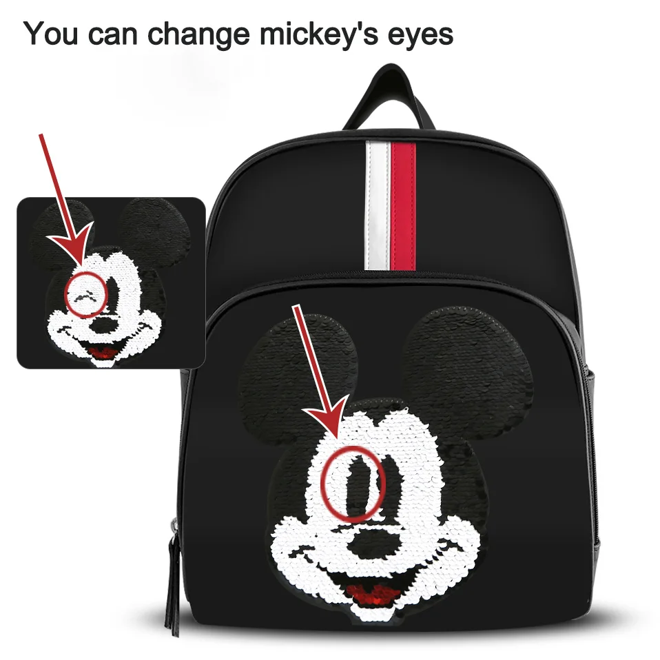 Disney Mummy Diaper Bag Maternity Nappy Nursing for Baby Care Travel Backpack Designer Mickey Minnie Bags Handbag | Мать и ребенок