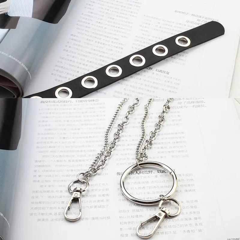 Ремень женский из экокожи с заклепками Модный мягкий пояс в стиле панк/хип-хоп