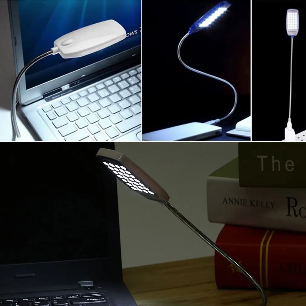 Суперъяркая светодиодная USB-лампа гибкая компьютерная лампа портативная