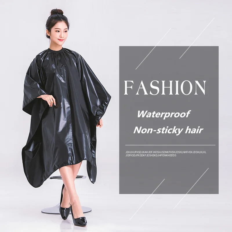 Профессиональная накидка для волос салона водонепроницаемая взрослых тканевые