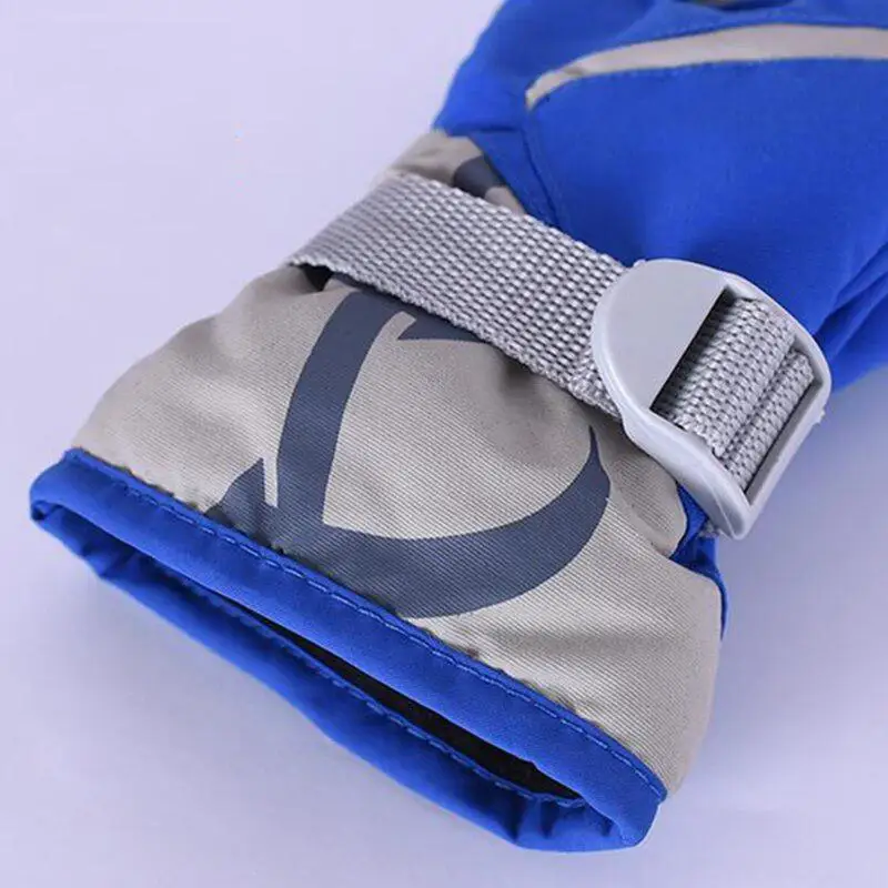 Kuulee 1 шт. перчатки Дети ветрозащитный водонепроницаемый для снега лыжные зимние