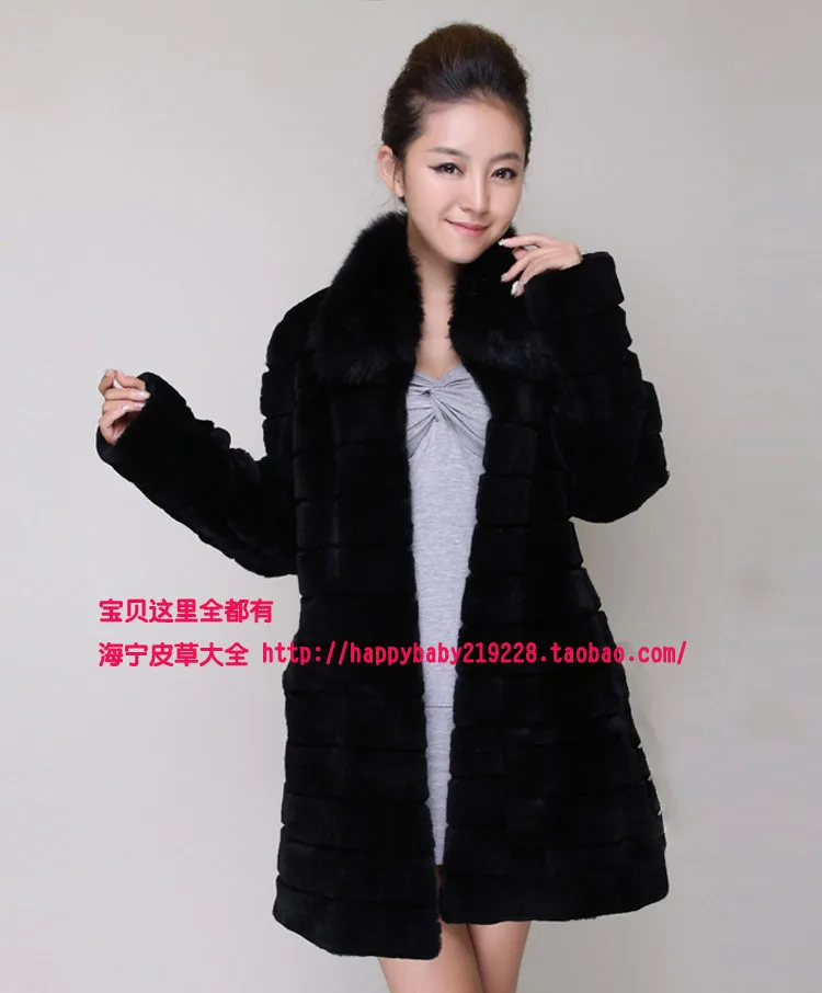 Vetement новая зимняя Осенняя шуба из искусственного меха кролика норковая