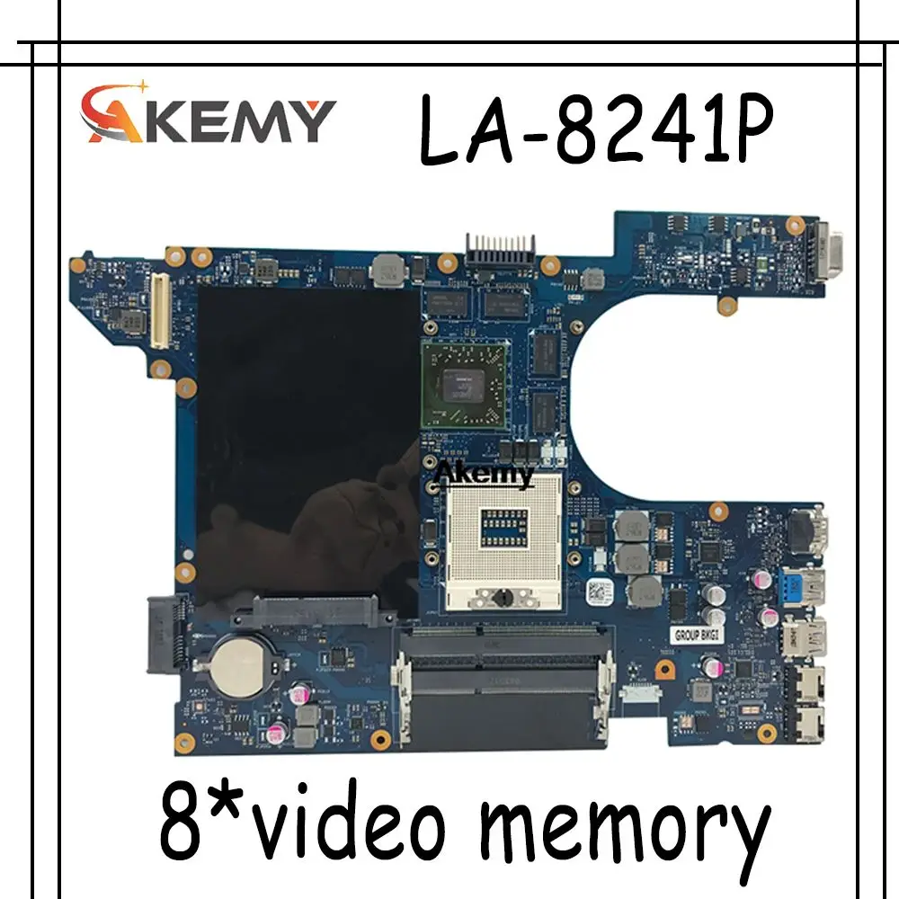 

LA-8241P материнская плата для ноутбука DELL Inspiron 15R 7520 5520 CN -04P57C 4P57C двойной графика HD 7730 м 8 * видеопамяти основная плата