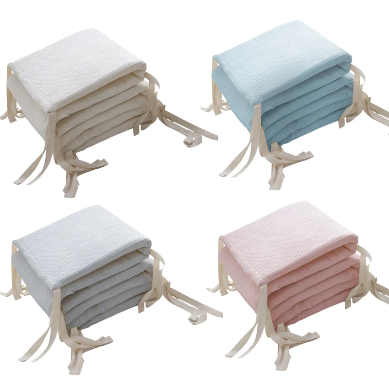 

200cm cotton breathable baby bed cushion baby bed cushion baby bed safety cushion cover beautiful and durable light breathable