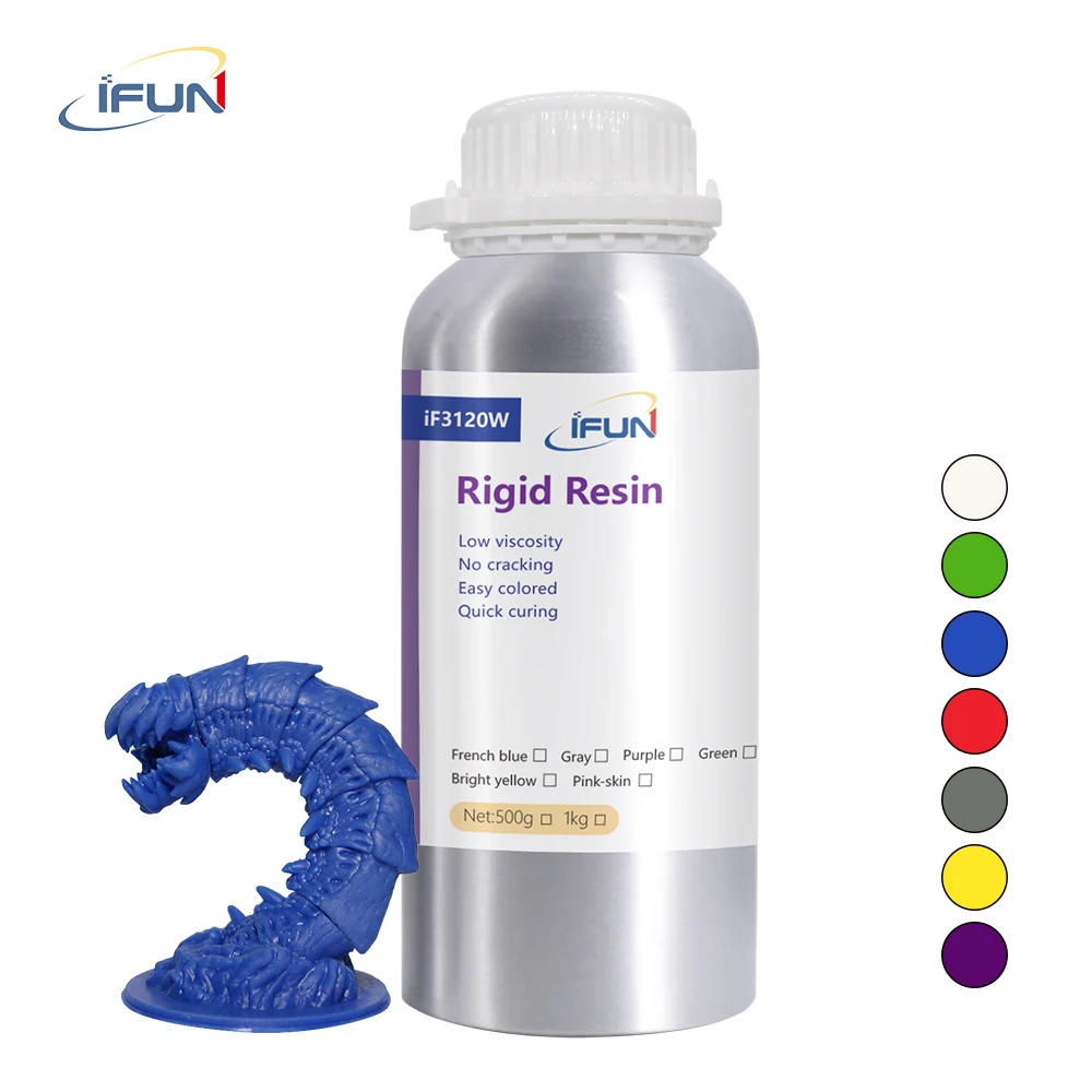Стандартный фотополимер IFUN для 3D ЖК принтера быстрая полимер 405 нм дисплей УФ