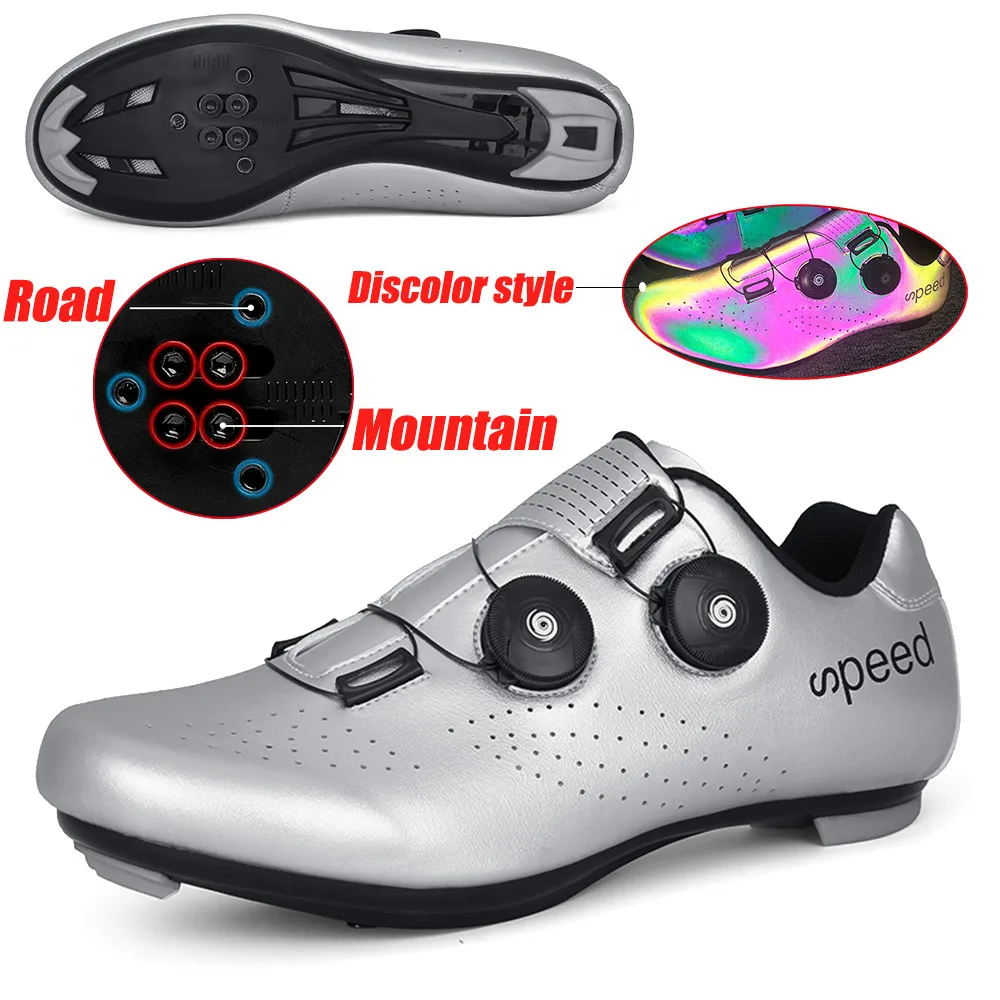 

Luminous Cycling Shoes MTB Sneakers Man Road Mountain Bike Shoes Multifunction Cleats Bicycle Shoes Outdoor Cycle Sneakers Men
