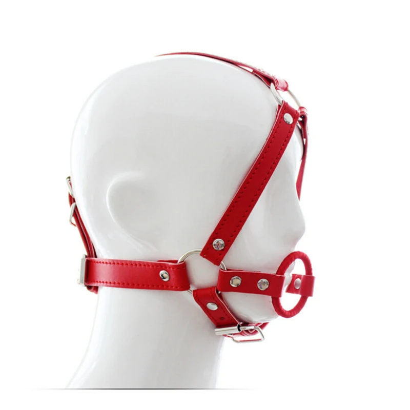 Рот кляп оральная фиксация металлический круглый рот О-кольцо затычки открытый