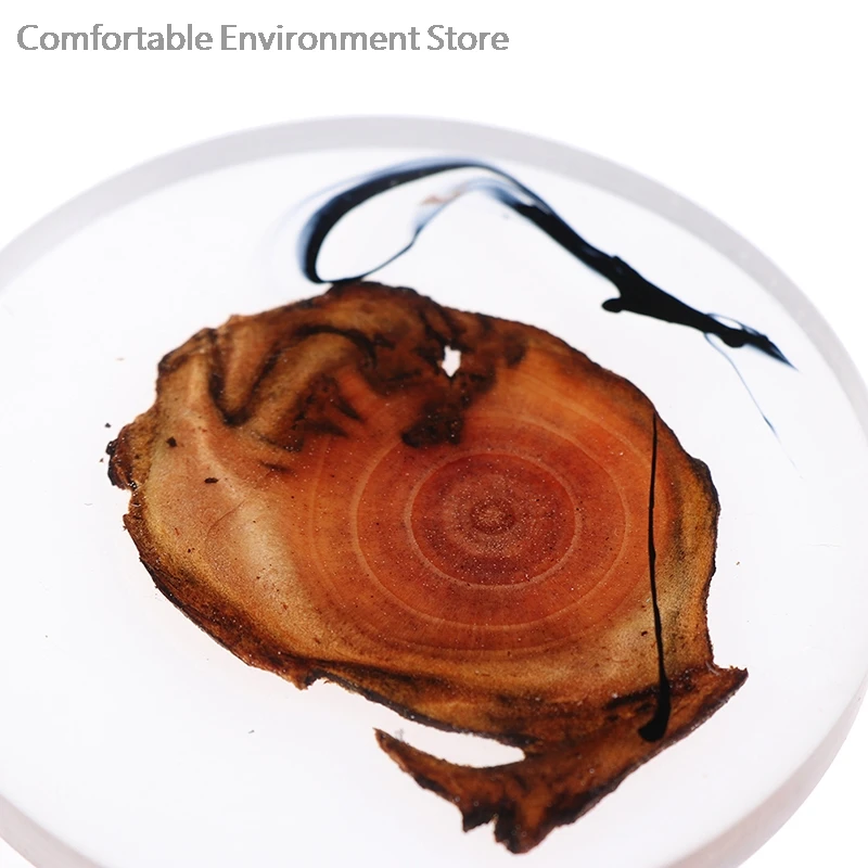 

Creative Pine Coaster Heat Resistant Resin Place-mats Waterproof Kitchenware Set