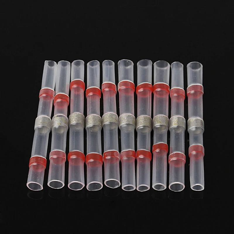 40Pcs 4-Sizes Solder Sleeve Heat Shrink Tube Wire Terminal Water-proof Connector | Автомобили и мотоциклы