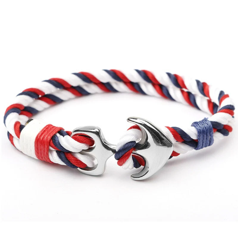 Браслет из нержавеющей стали для мужчин и женщин модные морские браслеты с