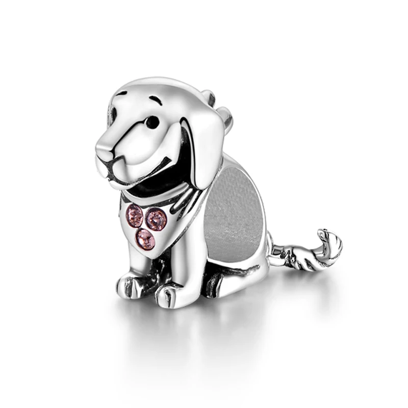 Подвески в виде собаки GW подходят для браслетов животных изготовления ювелирных