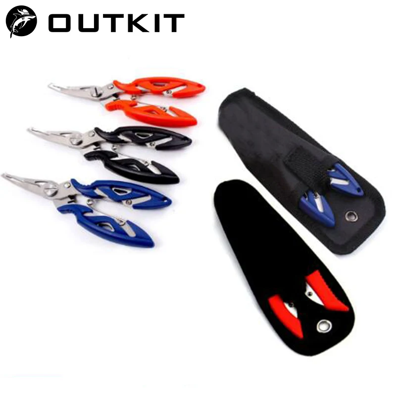 Ножницы OUTKIT из нержавеющей стали для рыбалки 1 шт. резак лески приманка крючок
