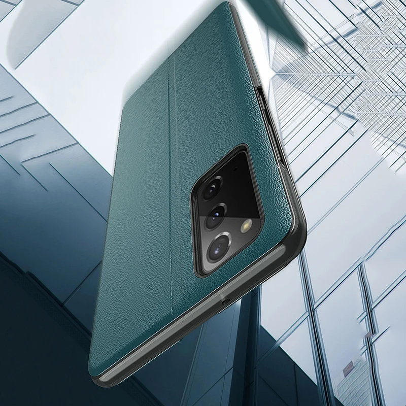 Магнитный чехол-книжка с окошком для Xiaomi Note 9S Pro Max 10 Redmi 8 8T Mi 9A 9C чехол из