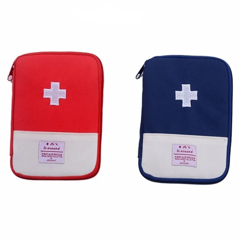 

First Aid Kit Bag Mini Outdoor Portable Travel Medicine Package Emergency Kit Bags Small Medicine Divider Storage Organizer