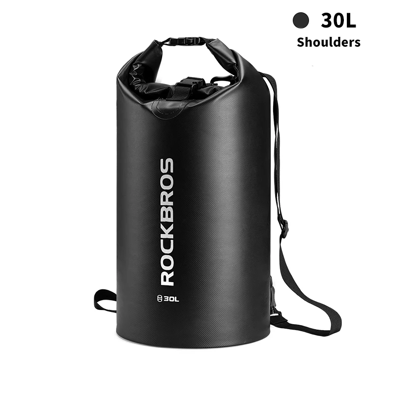 30L ROCKBROS 40л спортивная сумка для плавания водостойкий рюкзак из пвх сумки для женщин и мужчин Спорт на открытом воздухе Пешие прогулки плечо многофункциональный складной Bgas - Цвет: 30L