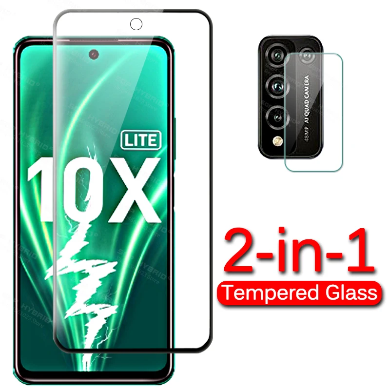 

Protective Glass for Honor 10X Lite Tempered Glass 9D Screen Protector Light for Honor 10i 10 X Lite Honor10X Protectors Film