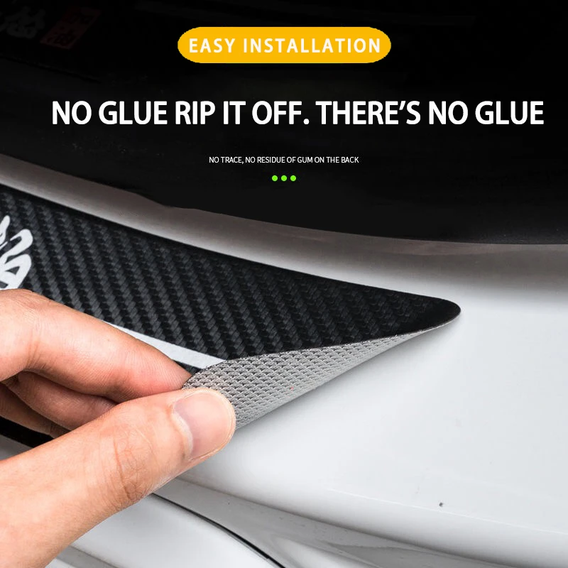 Устойчивая к царапинам Автомобильная дверь порог наклейка для порога Защитная