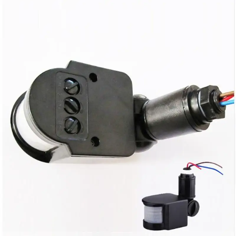 

LED Motion Sensor 220V Automatic Infrared PIR Movement Detector Wall Mount Timer Outdoor Sensor Light Switch