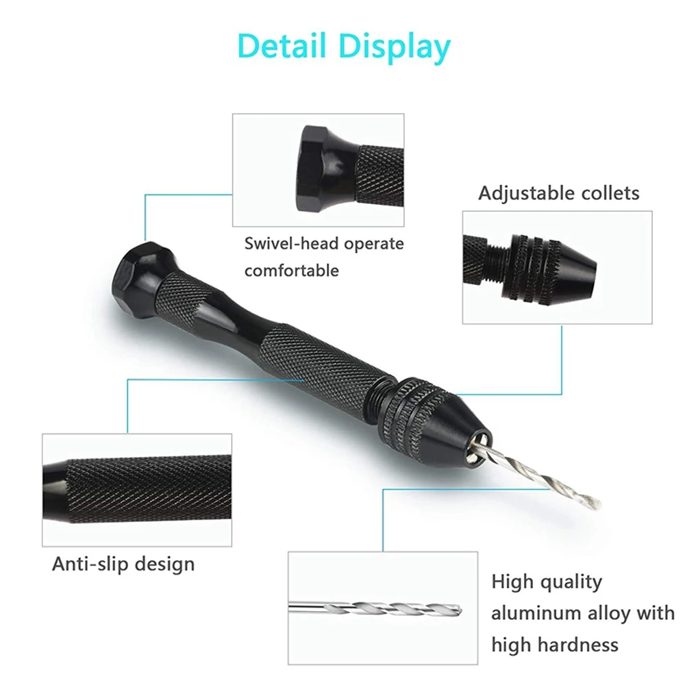 Набор ручных сверл прецизионная шпилька тиски с 25 шт. мини сверла для модели Diy