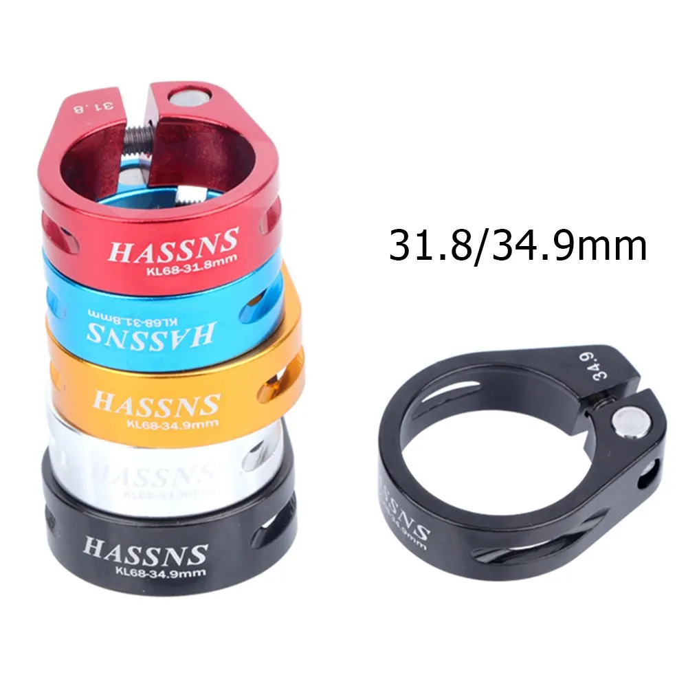 

Bicycle Seatposts Clamps Aluminum Alloy Quick Release Road Bike Seat Post Clips Cycling Saddle Pipe Clamp Parts 31.8/34.9mm