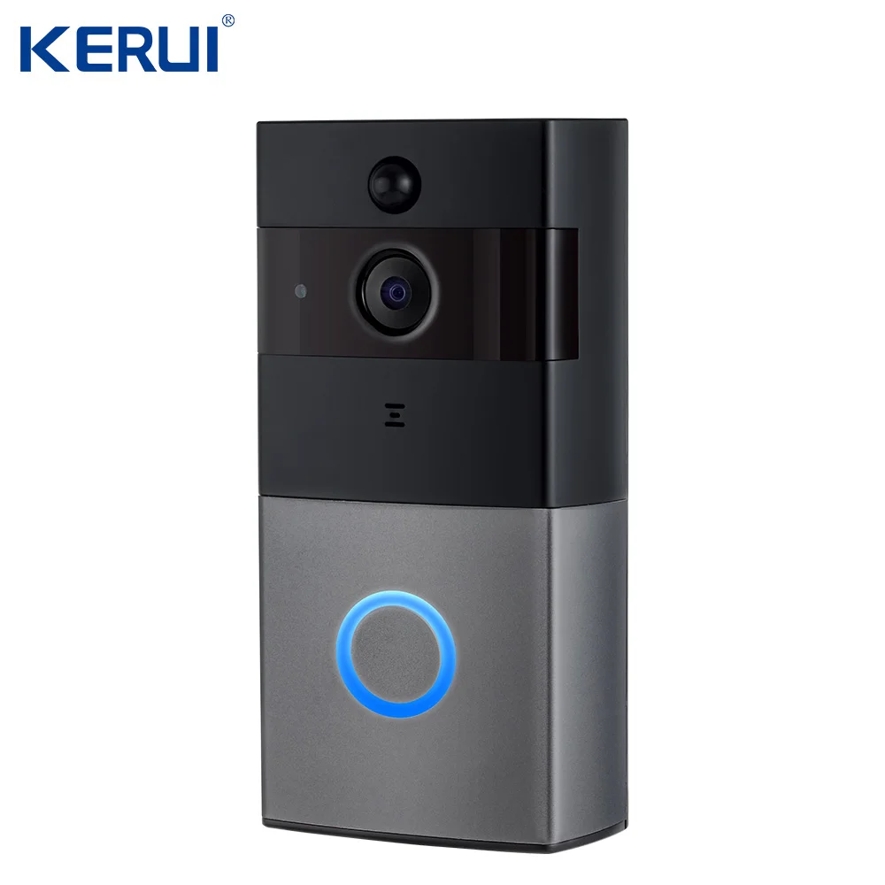 KERUI 2.0MP 1080P домофон приложение Tuya видео дверной звонок беспроводная камера безопасности двухстороннее аудио ночное видение дверной звонок Домофон