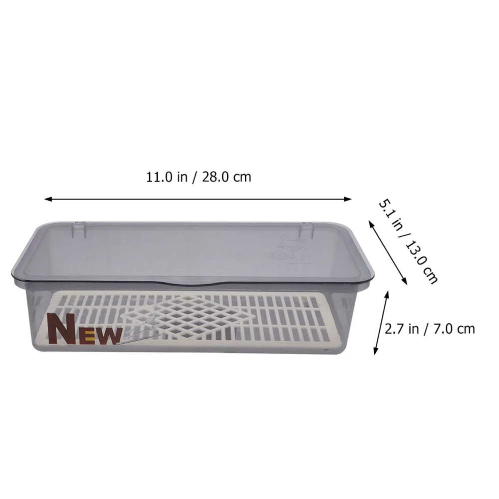 

3pcs Flatware Storage Trays with Lid and Drainer Boxes (Assorted Color)