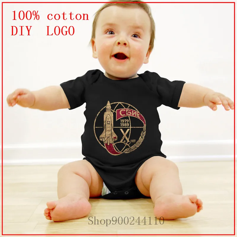 

Комбинезон для новорожденных девочек и мальчиков CCCP, хлопковый комбинезон с рисунком, комбинезон с коротким рукавом с сумкой, летняя Пижама