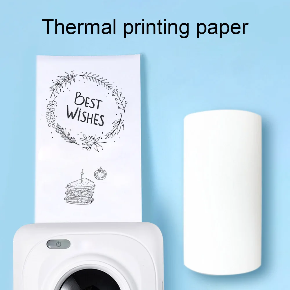 

3 PCS New Thermal Receipt Paper Roll 57x30mm (2.17x1.18in) Bill Ticket Printer Paper for Cash Register POS Receipt Printer