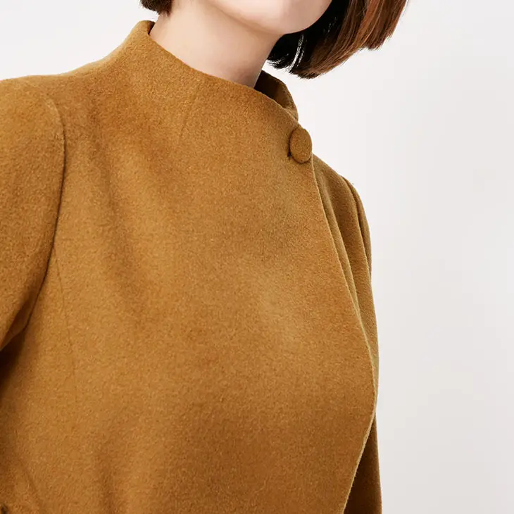 Vero Moda женское маленькое шерстяное пальто с высоким воротником на пуговицах | 318327539