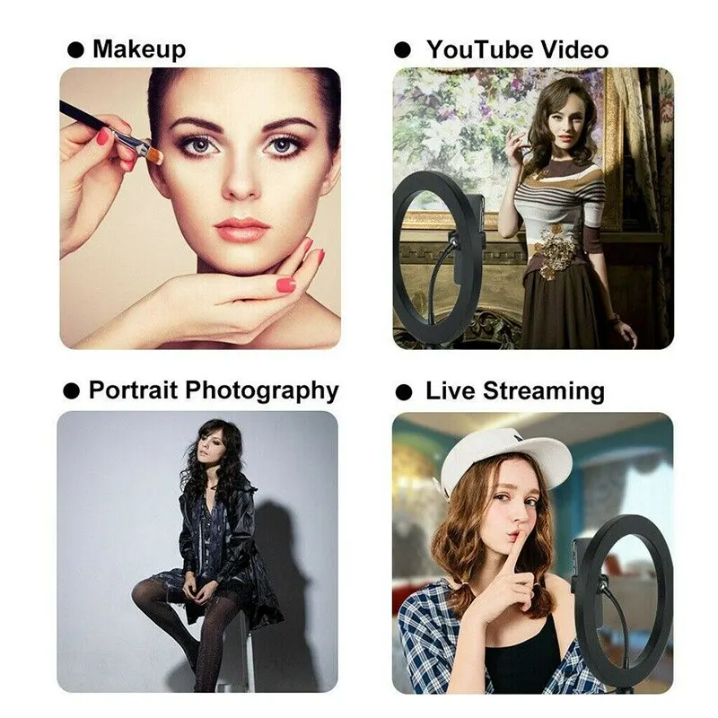 Светодиодное освещение для фотосъемки Штатив осветительного прибора стенд