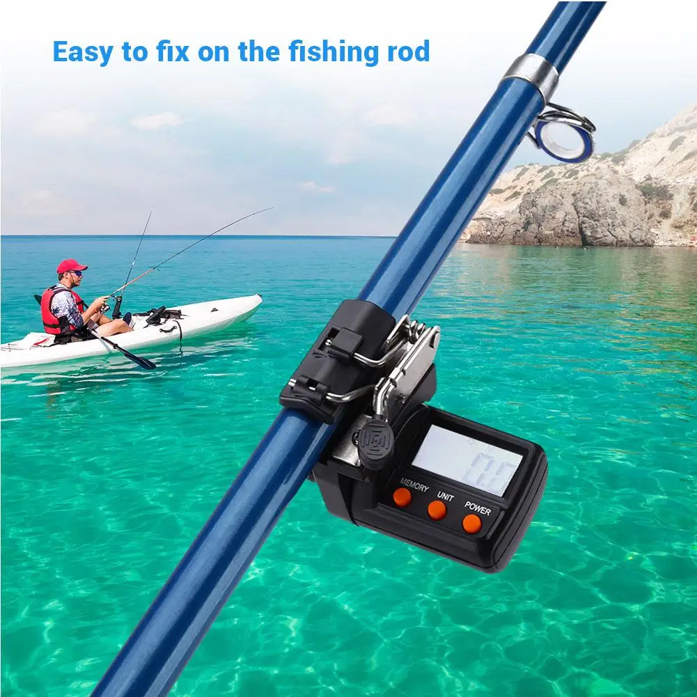 

Digital Fishing Line Counter 999.9 Meters Fishing Line Contador Electronic Line Length Counter Outdoor Sports Fishing Tools