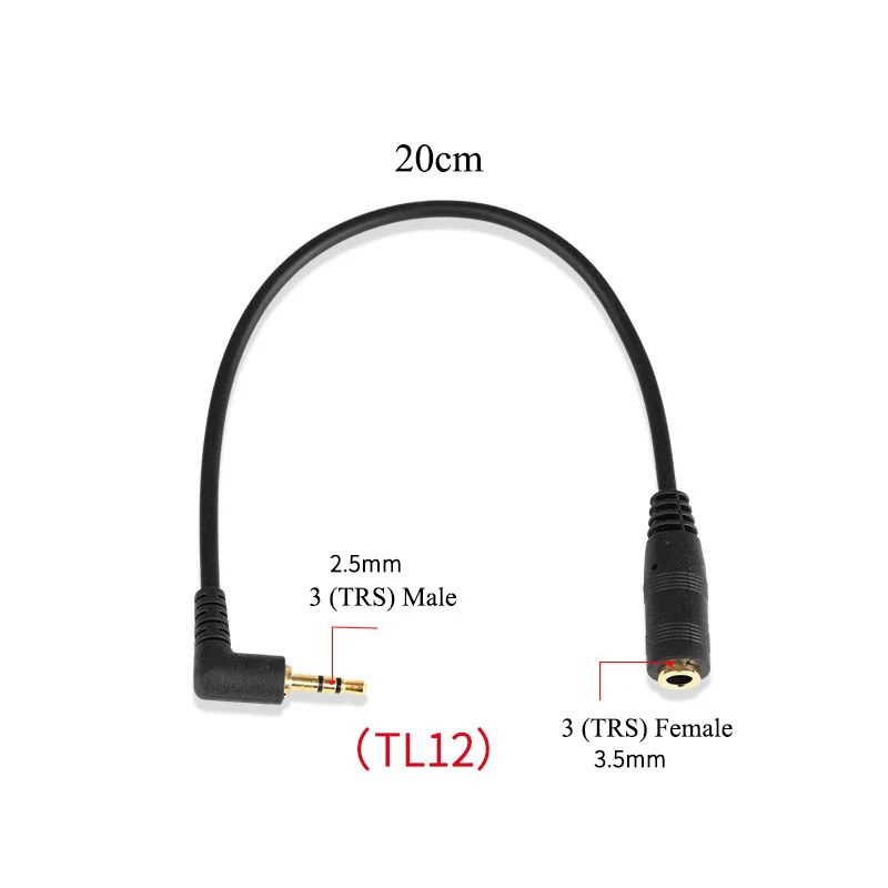 Кабель удлинитель для микрофона внешний переходник 2 в 1 со штекера 5 на гнездо 3 мм