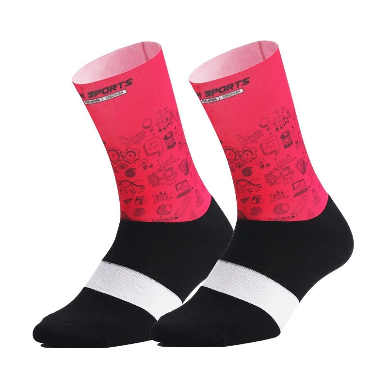 Мужские и женские спортивные носки с принтом баскетбольные велосипедные