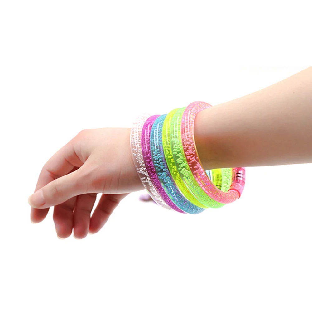 1 шт. неоновые вечерние светится в темноте игрушка светящаяся палочка браслеты