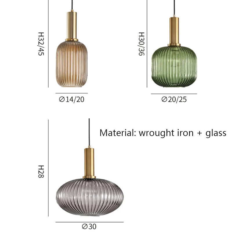 

Modern Iron Glass Pendant Lights Lamp Nordic Home Decoration Pending Lighting Living Room Bedroom Loft Dining Room Hanging Lamp