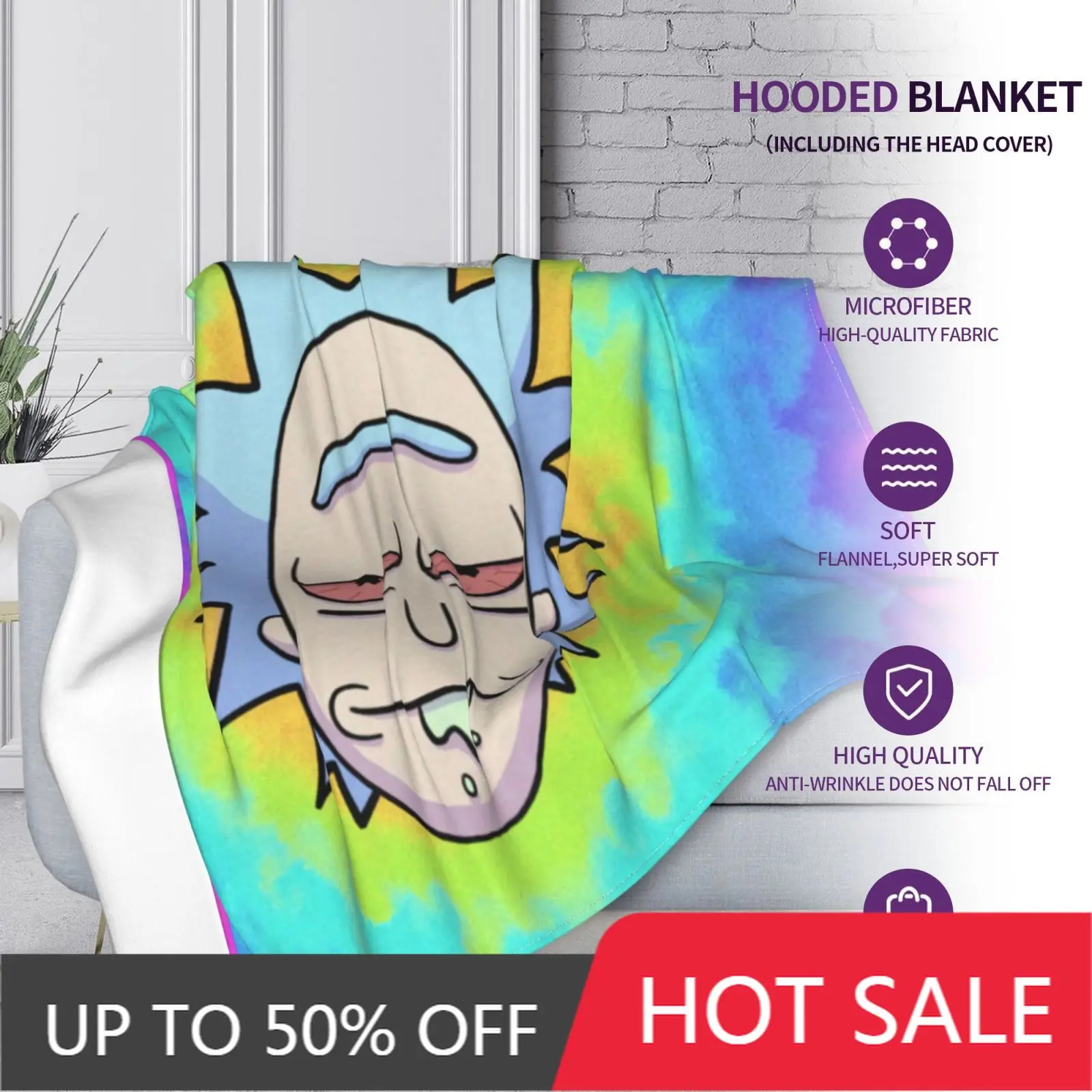 

Customizable Microfiber Plush Coral Fleece Sherpa Blanket Super Soft Warm Outdoor Hoodie Adult Kids Winter TV Hooded Blankets