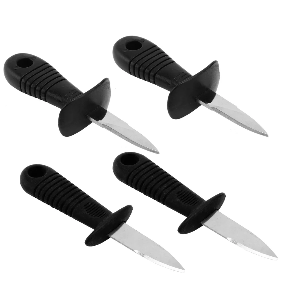 

2Pcs Clam Oyster Shucking Cutters Stainless Steel Shellfish Shucking Cutters