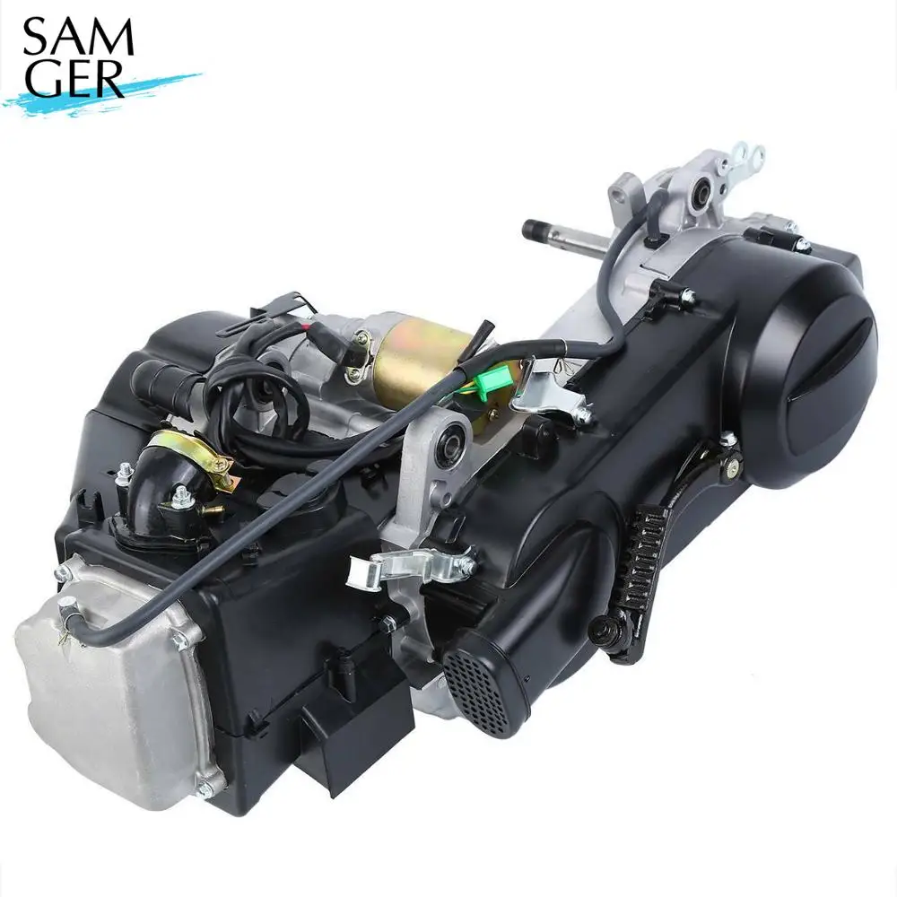 

Samger 4 Stroke GY6 125CC-150CC Engine Scooter ATV Go Kart Moped Motor CVT Engine Set GY6 150cc engine complete 743mm
