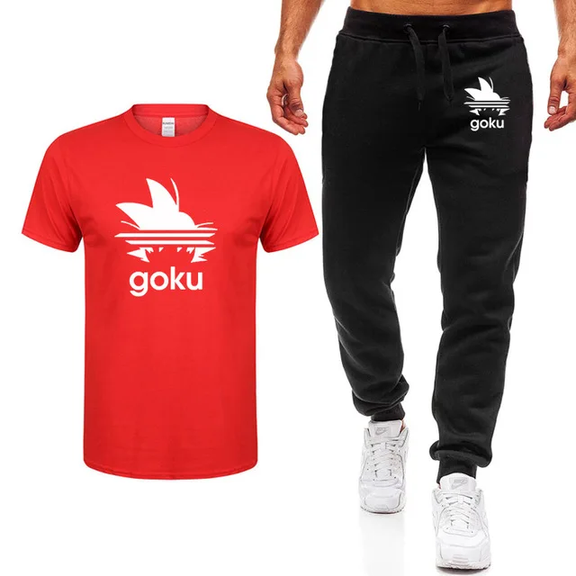 Футболка мужская с забавным аниме Драконий жемчуг Z хлопок Повседневная модная