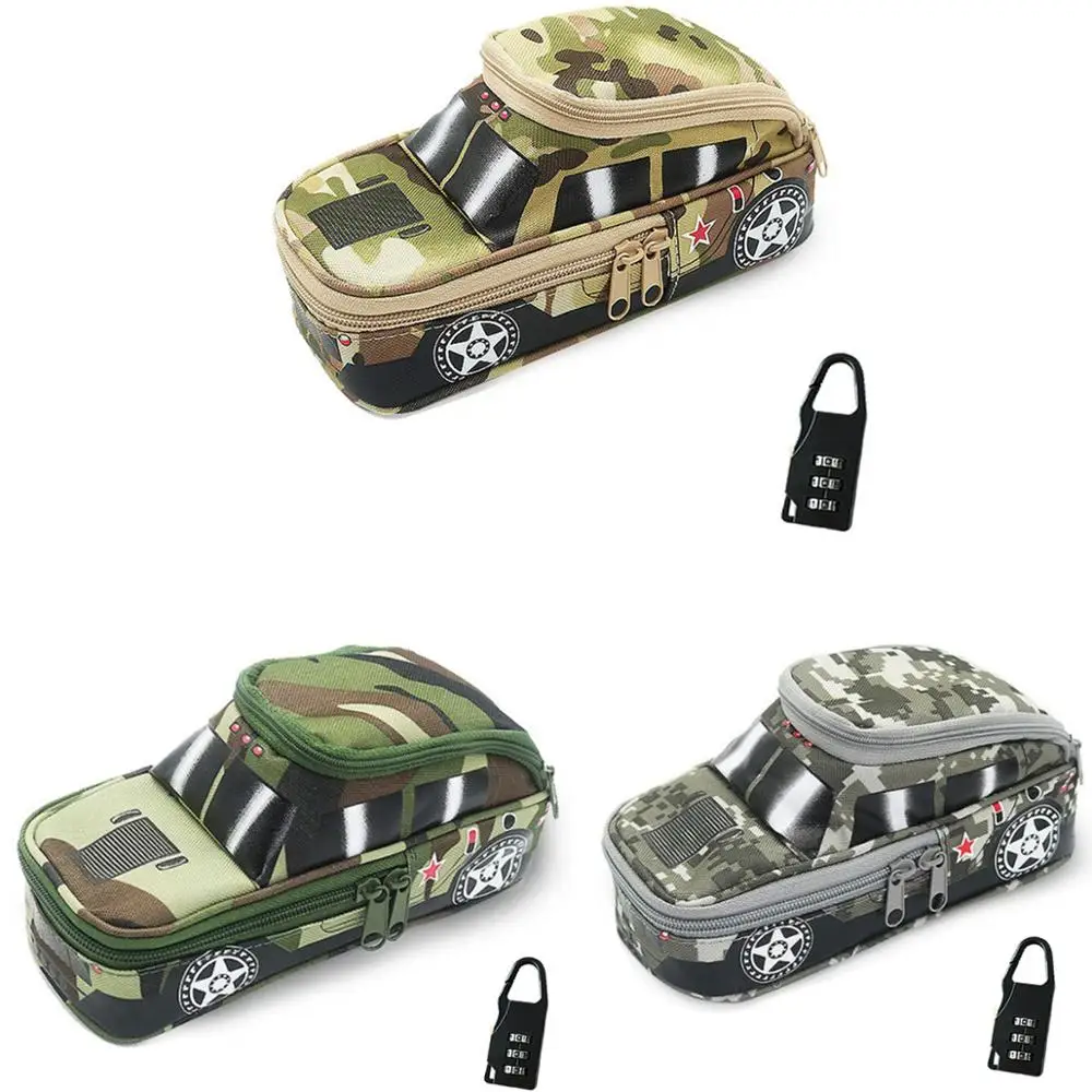 Чехол карандаш сумочка для ручек автомобиля с комбинированным замком мальчиков